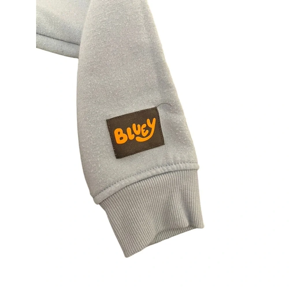 Bluey Kids Fleece Hoodie and Sweatpants Set Light Blue Size 6/7 2-Piece Outfit